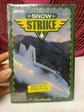 Snow Strike (f - 14) By Epyx For Commodore 64/128
