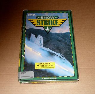 Snow Strike (f - 14) By Epyx For Commodore 64 - -