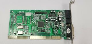 Yamaha Ymf719e - S Opl3 - Sa3 Isa 16 - Bit Sound Card Opl3 For Dos Retro Games B8