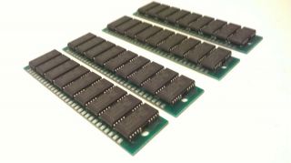 Century 30 - Pin 4x 1mb 9 Chip Simm Memory Dram Ibm Pc 286 386 486 At Xt Ram Simms