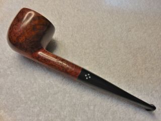 Sasieni Four Dot Walnut London Made,  Made In England Lombard Straight Style Pipe