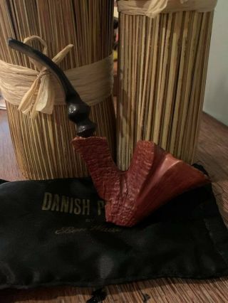 Danish Pride By Ben Wade Handmade In Denmark Smoking Pipe Tobacco With Pouch