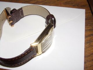 Vintage Men ' s Bulova 14K Gold Watch 8583070 4
