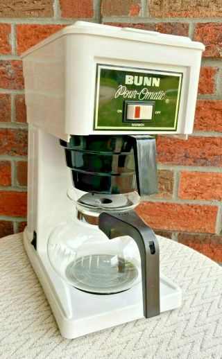 Vintage Bunn - O - Matic Gr 10 Cups Coffee Maker &