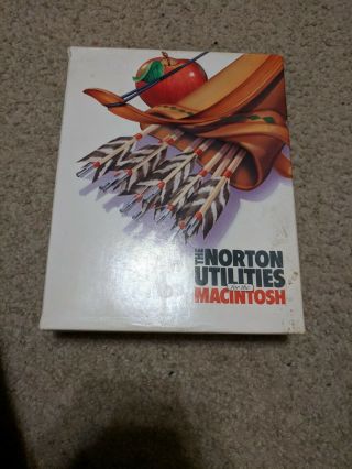 The Norton Utilities For The Macintosh Vintage Software