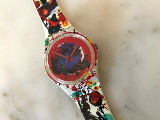 Sam Francis Swatch Art Special Limited Numbered plus Poster and promo material 2