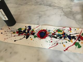 Sam Francis Swatch Art Special Limited Numbered plus Poster and promo material 5