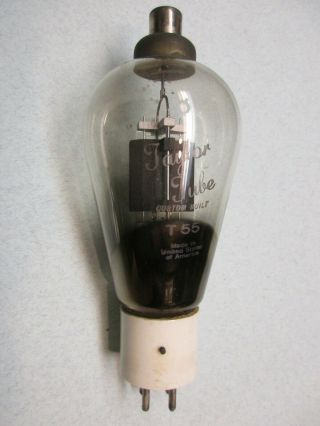Vintage Taylor T - 55 Transmitting Triode Power Vacuum Tube Collectable