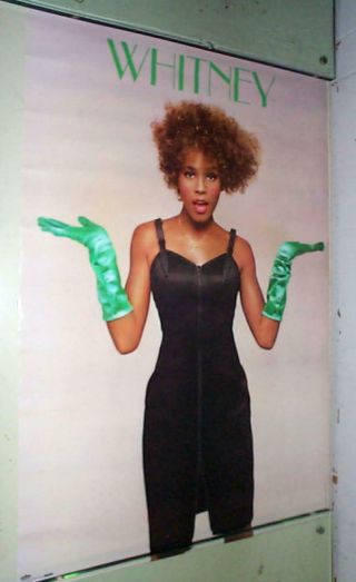 Whitney Houston Vintage Sexy Poster