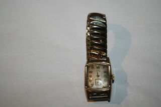 Vintage Lord Calvert Swill Made Tank Wrist Watch Wristwatch