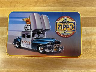 1998 Zippo Car Lighter And Keyring,  Limited Edition With Tin And Sleeve