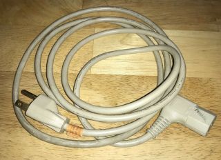 Apple Macintosh Oem Imagewriter Ii 2 Printer Tan Power Cord Cable
