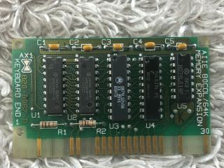 Apple Iie 80col/64k Memory Expansion Card