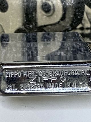 1950s Zippo Town and country lighter Duck Mallard Pat: 2032695 Candy Cane Box 3