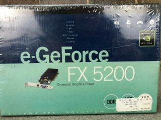 NVIDIA GeForce FX 5200 128MB AGP VGA S - VIDEO Graphics Card | 2