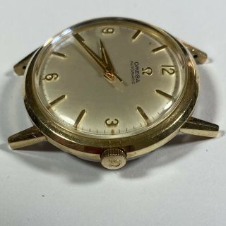 1964 OMEGA AUTOMATIC 10k GF Cal.  550 17 Jewels 34mm Vintage Bump Watch 17J 3