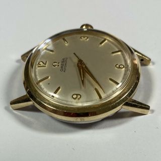 1964 OMEGA AUTOMATIC 10k GF Cal.  550 17 Jewels 34mm Vintage Bump Watch 17J 4
