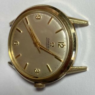 1964 OMEGA AUTOMATIC 10k GF Cal.  550 17 Jewels 34mm Vintage Bump Watch 17J 6