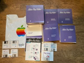 Vintage Macintosh Software: Aldus Pagemaker Version 4.  0 - - Complete With Disks