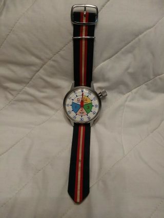 Heuer Yacht Timer Wristwatch Stopwatch Vintage