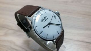 Glashutte 17 Rubis Cal.  69 - Vintage Mechanical German Wrist Watch