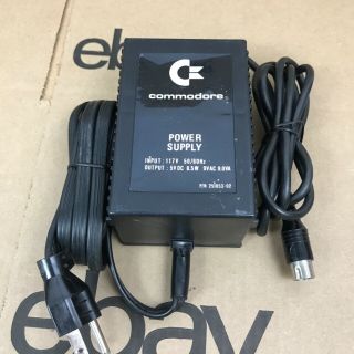 Oem Commodore 64 Power Supply P/n 251053 - 02 - 1.  O1