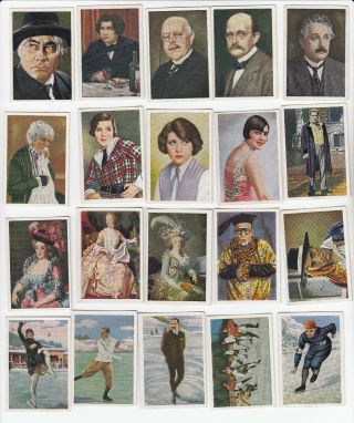Die Welt In Bildern Vol 3 Complete Set 156 German Cig Cards 1928 Series 73 - 124