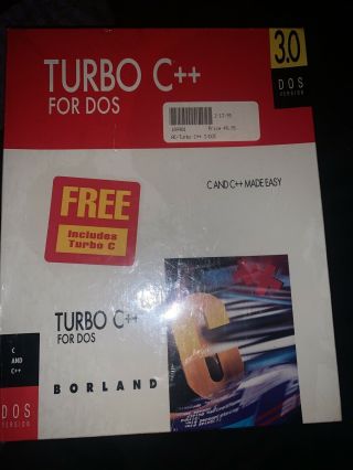 Borland Turbo C,  For Dos