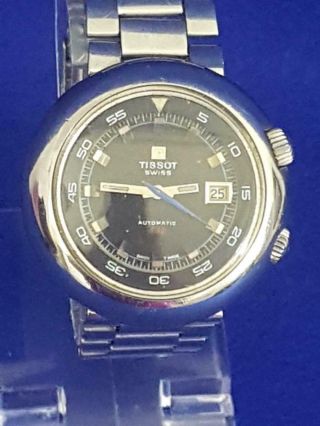 Gents Vintage 1970s Tissot Visodate Seastar T12 Automatic Chronometer Wristwatch