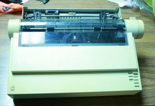Owner Apple Imagewriter Ii 2 Vintage Color Dot Matrix Printer A9m0310