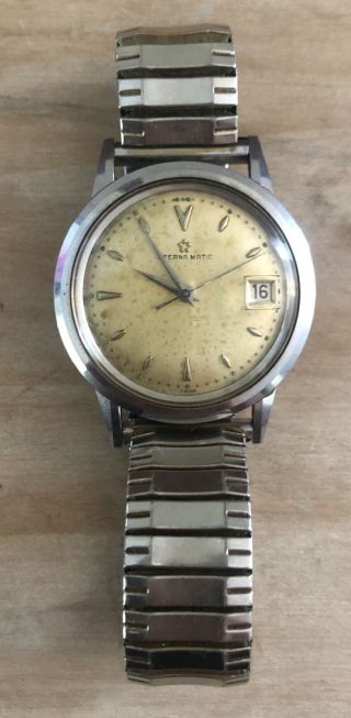 Vintage Eterna - Matic Automatic Swiss Watch - Runs
