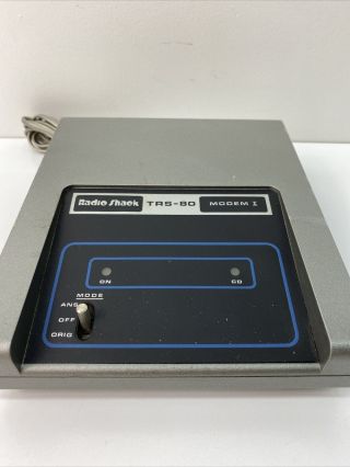 Radio Shack Trs - 80 Computer Dc Modem I Rare Vintage Da92984