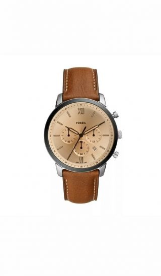 Fossil Neutra Chrono Chronograph Date Brown Watch Fs5627