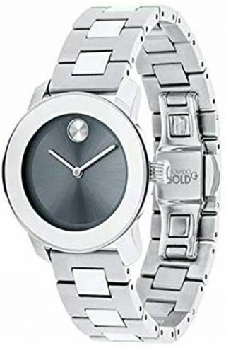 Movado 3600436 Silver Stainless Steel Blue Dial Women 