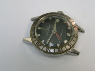 Vintage Zodiac Aerospace GMT Watch for repair 3