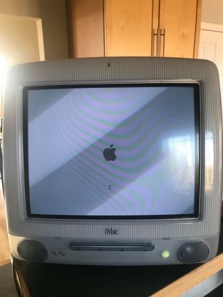 Vintage Apple Imac G3 With Keyboard Late 90 