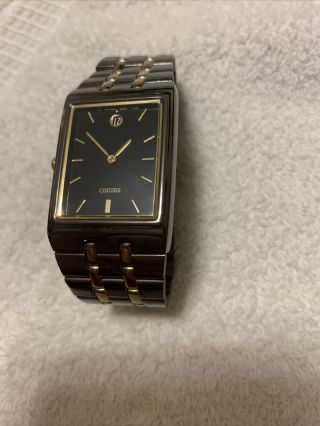 Seiko Men’s 7n39 - 5a29 R1 Black/gold Tone Watch W/date
