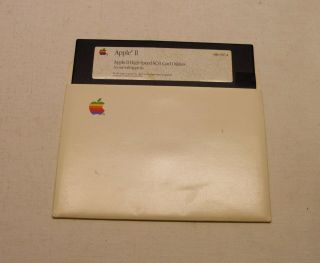High - Speed Scsi Card Utilities By Apple Computer For Apple Ii,  Apple Iie,  Iigs