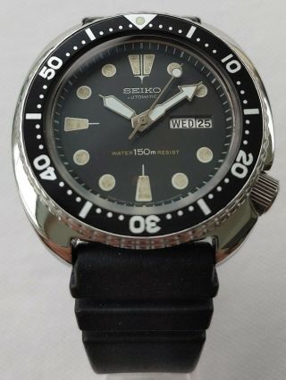 Vintage Seiko Turtle 6309 - 7049 Diver Automatic Men 