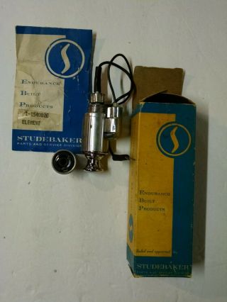 Vintage Antique Studebaker Car Lighter Equip.  Rare Find.