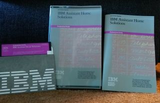 1984 Ibm Assistant Home Solutions First Edition Ibm Accounting Software