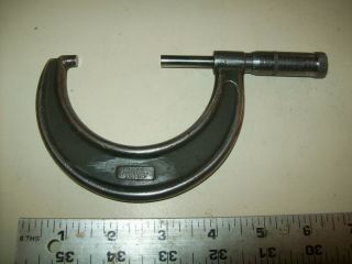 J T Slocomb Providence Rhode Island Usa Vintage Micrometer Measures 2 To 3 "