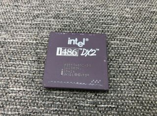 Intel 486 Dx2 A80486dx2 - 50 50mhz Cpu Processor