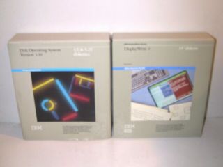 Ibm Disk Operating System Version 3.  30 And Display Write 4,  Dos 3.  5 " 5.  25 " Disk