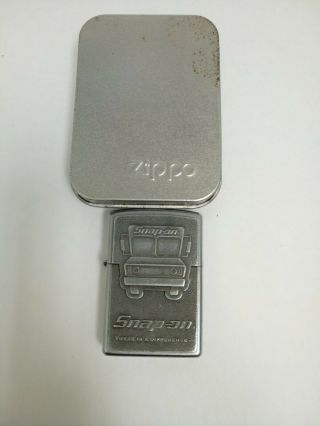 Snap - On Truck Trick Zippo Lighter Only 3000 Made 2005 Rare Limited Edition