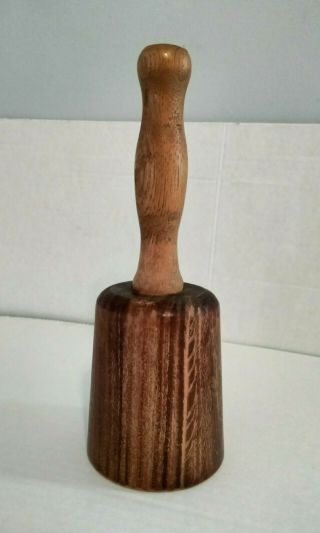 Vintage Hardwood Wood Carving Mallet 1.  16 Lbs