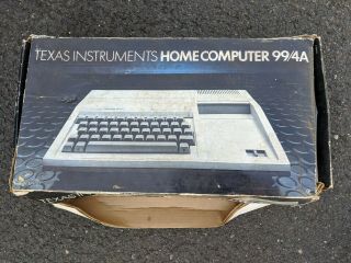 Vintage Texas Instruments 99/4a Home Computer