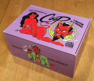 Typography Of Coop Cigar Box W/she Devil,  House Industries