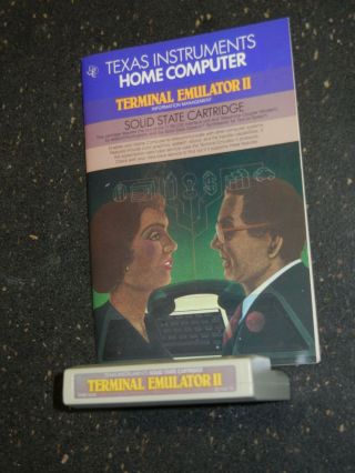 Texas Instruments Ti 99/4a Cartridge Terminal Emulator Ii