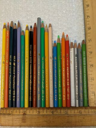 21 Eagle Turquoise Prismacolor Vintage Colored Pencil pre - Berol Era Canadiana 3